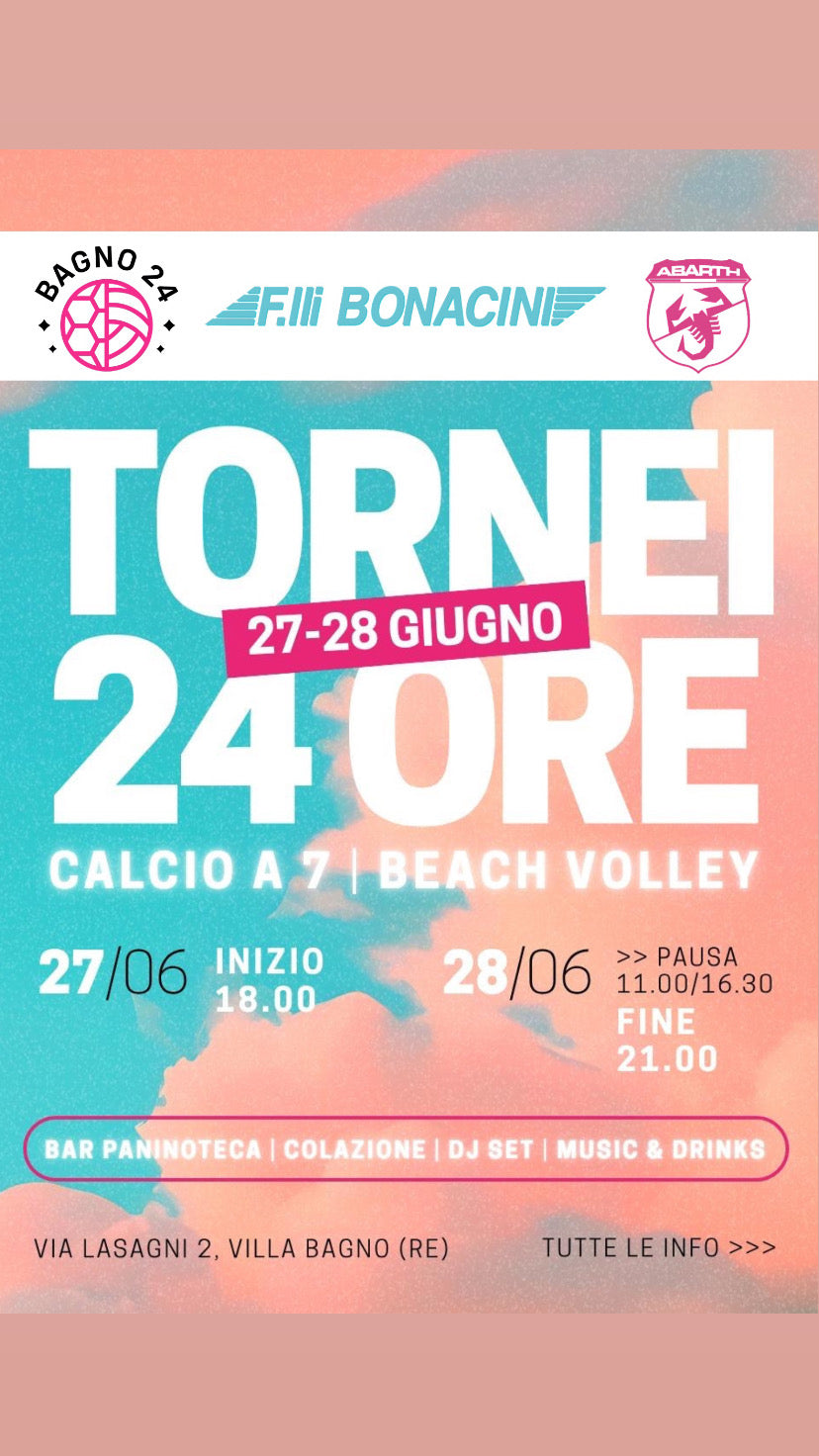 EVENTO ABARTH - TORNEI 24H DI BAGNO