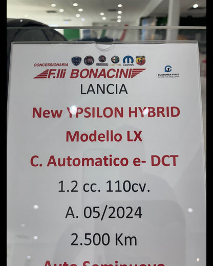 Nuova Ypsilon Ibrida Lx 1.2 100cv Ibrida